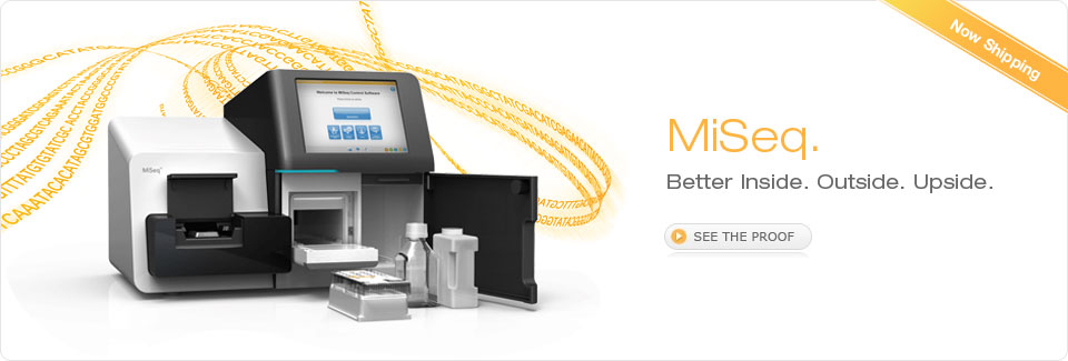 MiSeq. Better Inside. Outside. Upside.