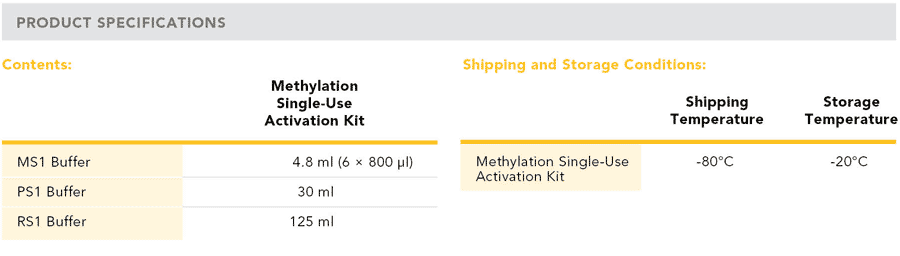 GoldenGate Methylation DNA Activation Kit