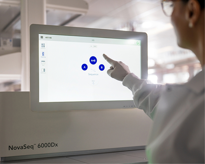 NovaSeq 6000Dx in lab
