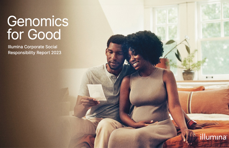progress Illumina has made toward a more sustainable and equitable future for all
