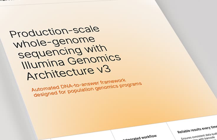 app note Illumina genomics architecture