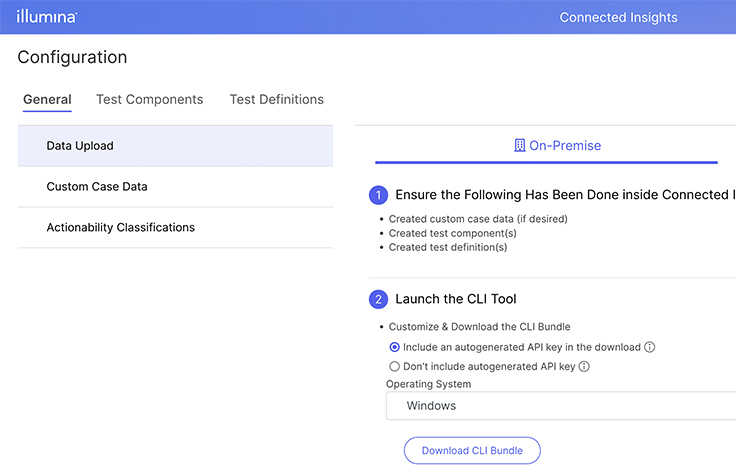 screenshot of Workflow Configuration Options