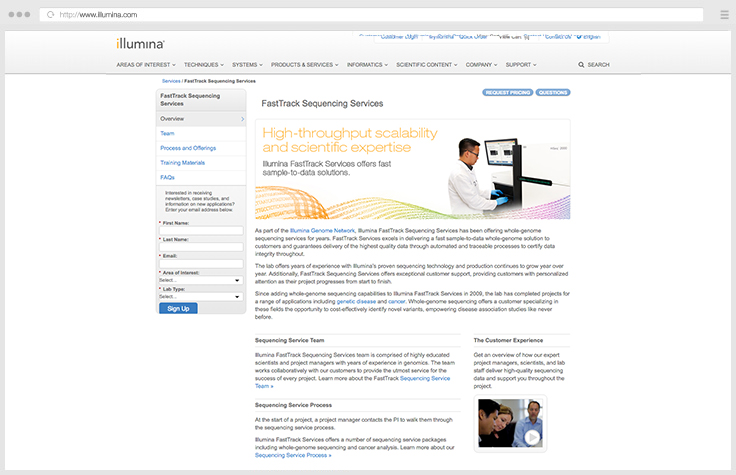 Sequencing Method Explorer