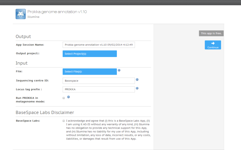 Prokka Genome Annotation Screenshot