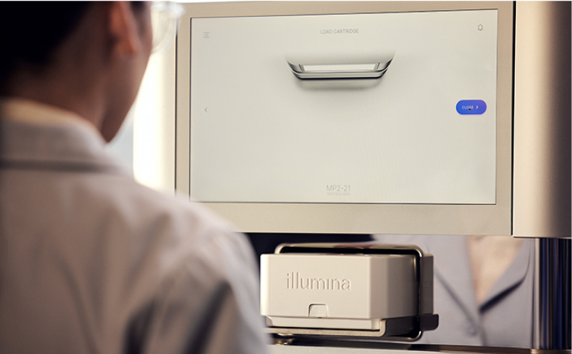 scientist using NextSeq 2000