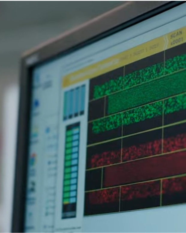 iScan sequencing data on screen